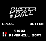 Buster Ball Title Screen